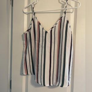 Size small striped tank top very lightweight